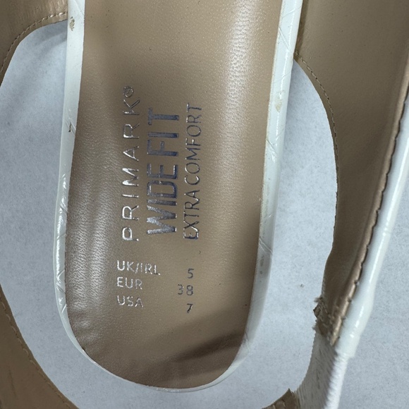 Primark Wide Fit Extra‎ Comfort Slingback Flats - Size 7 - NEW - Picture 2 of 8